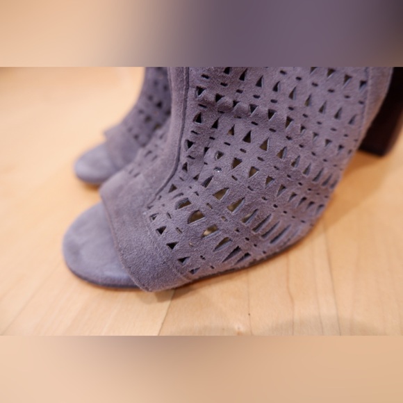 Vince Camuto Grey Cranita Booties - Picture 4 of 9